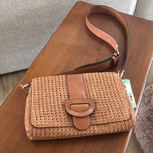 NWT Market and Spruce woven purse
